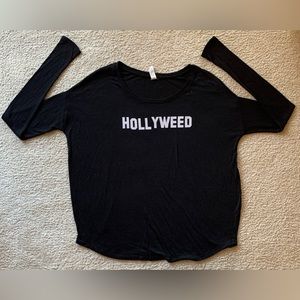 Live 420 HollyWeed Oversize Slouchy Top